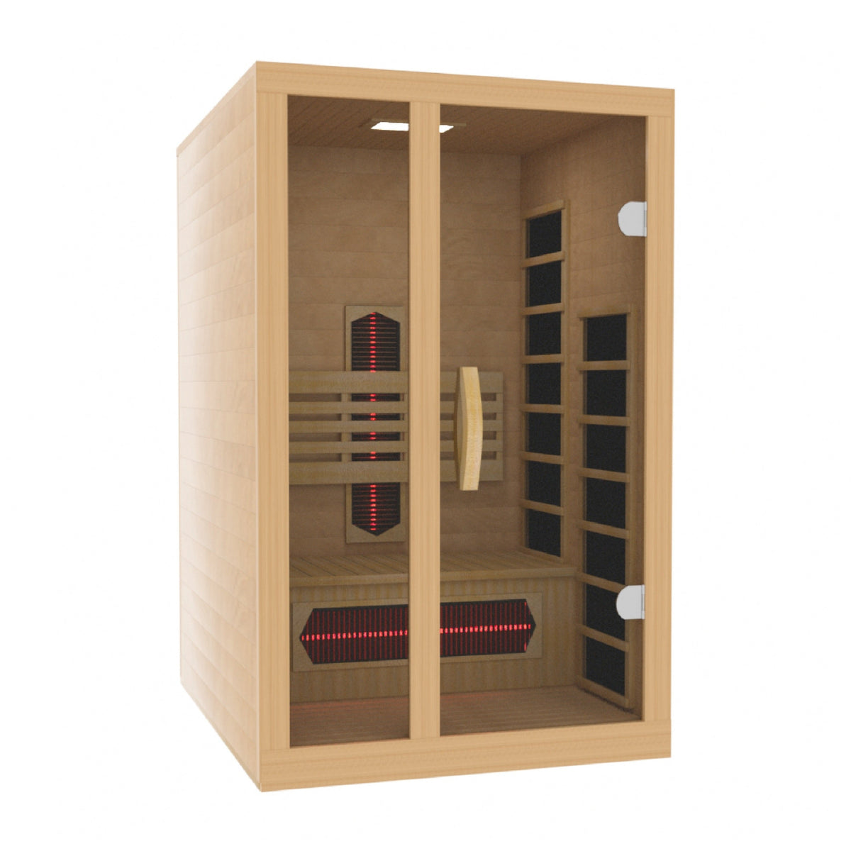 Dynamic Gracia 1-2-Person Full Spectrum Near Zero EMF FAR IR Sauna (DYN-6119-03 FS)
