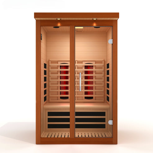 Dynamic Llumeneres 2-Person Full Spectrum Near Zero EMF Infrared Sauna