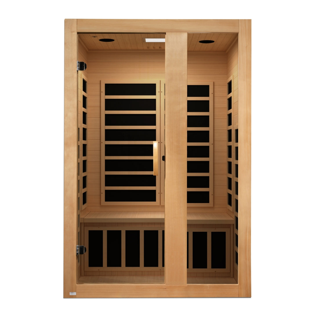 Dynamic Serena Elite 2-person Ultra Low EMF FAR Infrared Sauna with Canadian Hemlock