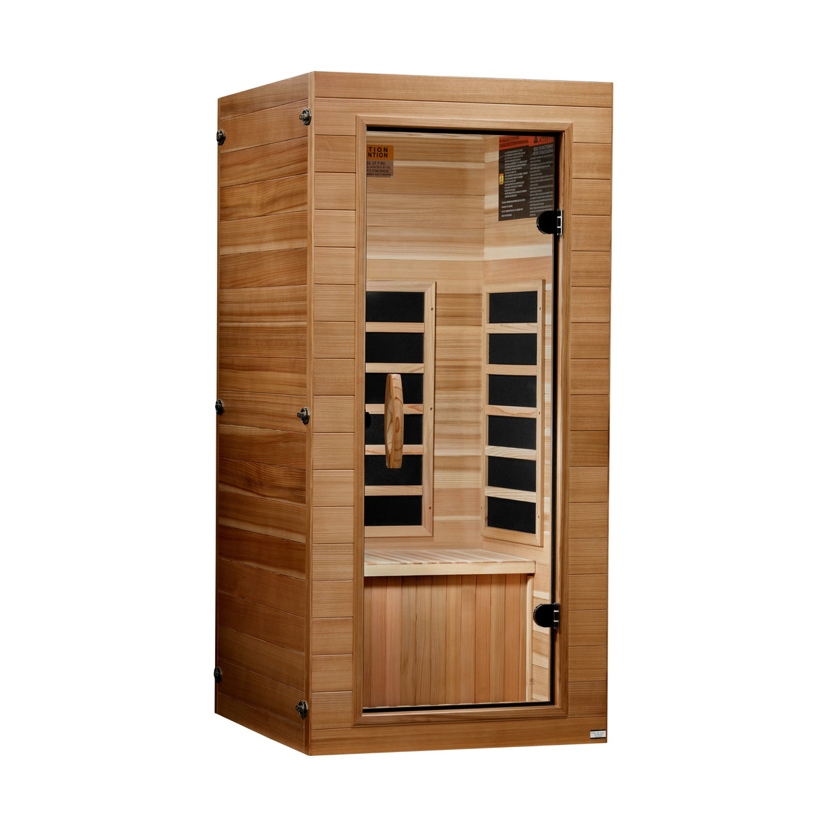 Dynamic New 2026 Model Vero 1 Person (Compact) Ultra Low EMF FAR Infrared Sauna DYN-1201-01 Elite