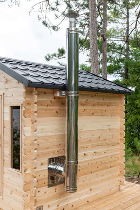 Dundalk CT Georgian 6 Person Outdoor Sauna CTC88