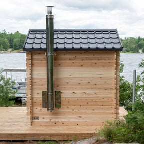 Dundalk CT Georgian 6 Person Outdoor Sauna CTC88