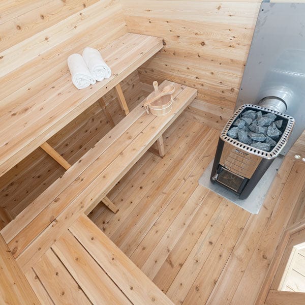 Dundalk CT Georgian 6 Person Outdoor Sauna CTC88