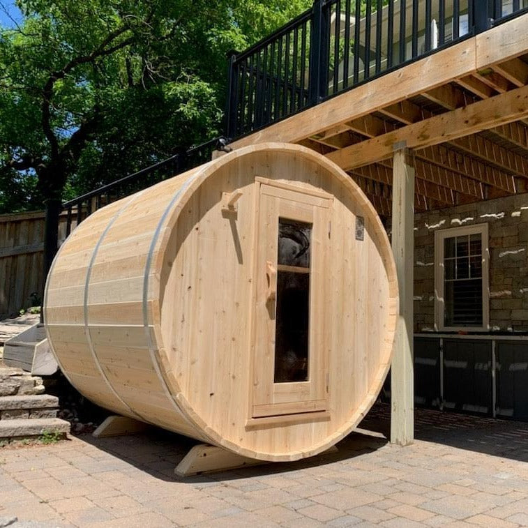 Dundalk CT Harmony 4 Person Barrel Sauna