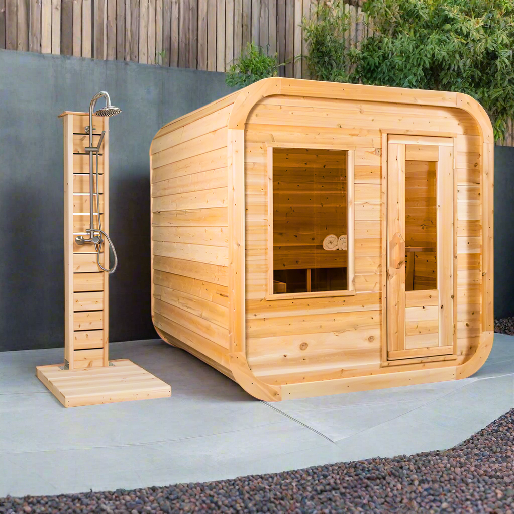 Dundalk CT Luna 4 Person Cube Sauna