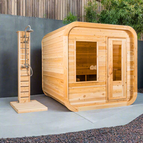 Dundalk CT Luna 4 Person Cube Sauna