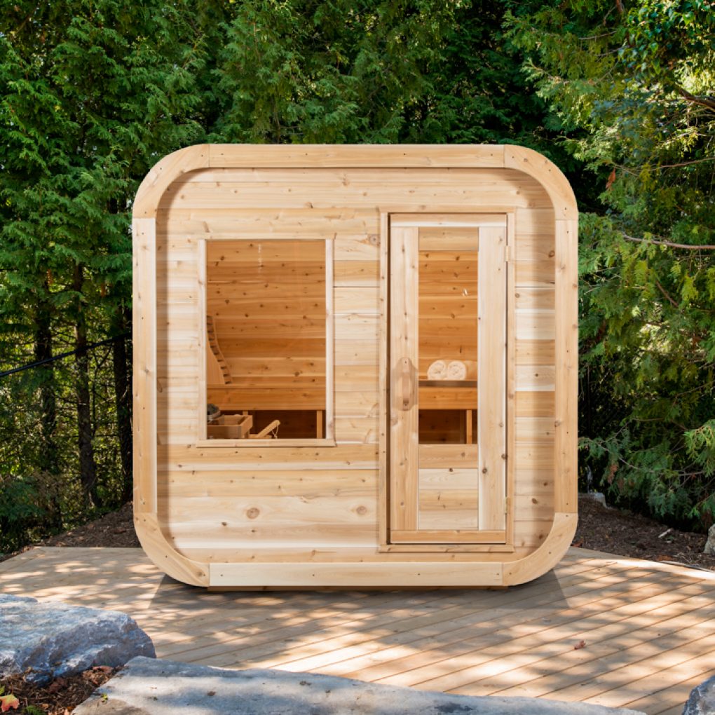 Dundalk CT Luna 4 Person Cube Sauna