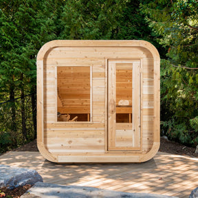 Dundalk CT Luna 4 Person Cube Sauna