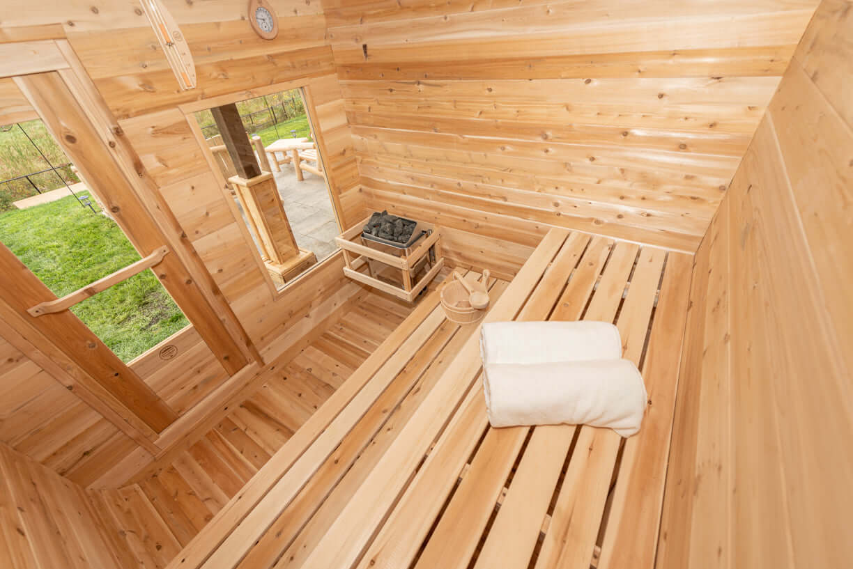 Dundalk CT Luna 4 Person Cube Sauna