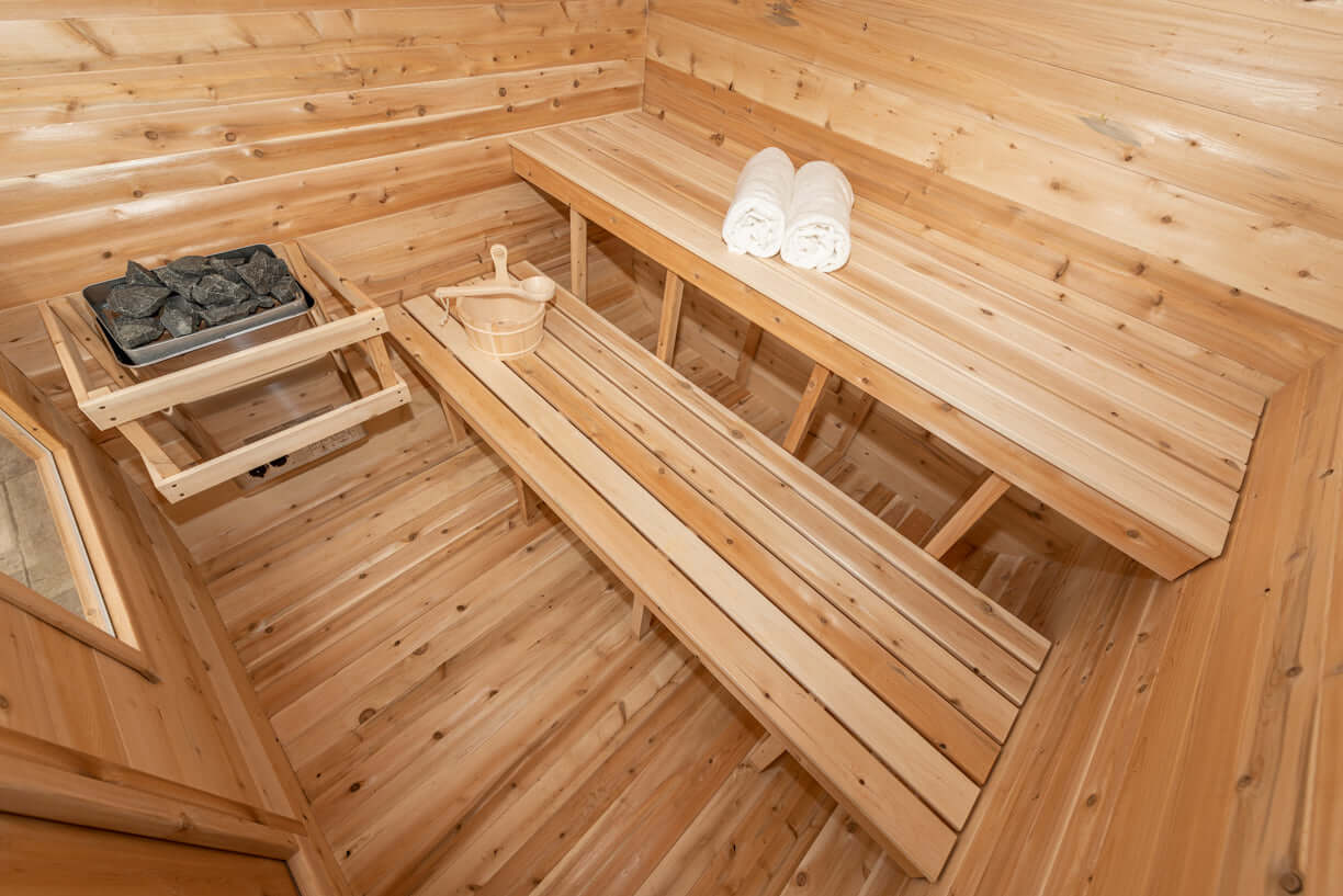 Dundalk CT Luna 4 Person Cube Sauna