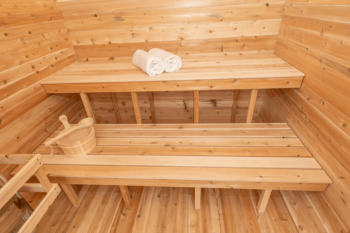 Dundalk CT Luna 4 Person Cube Sauna