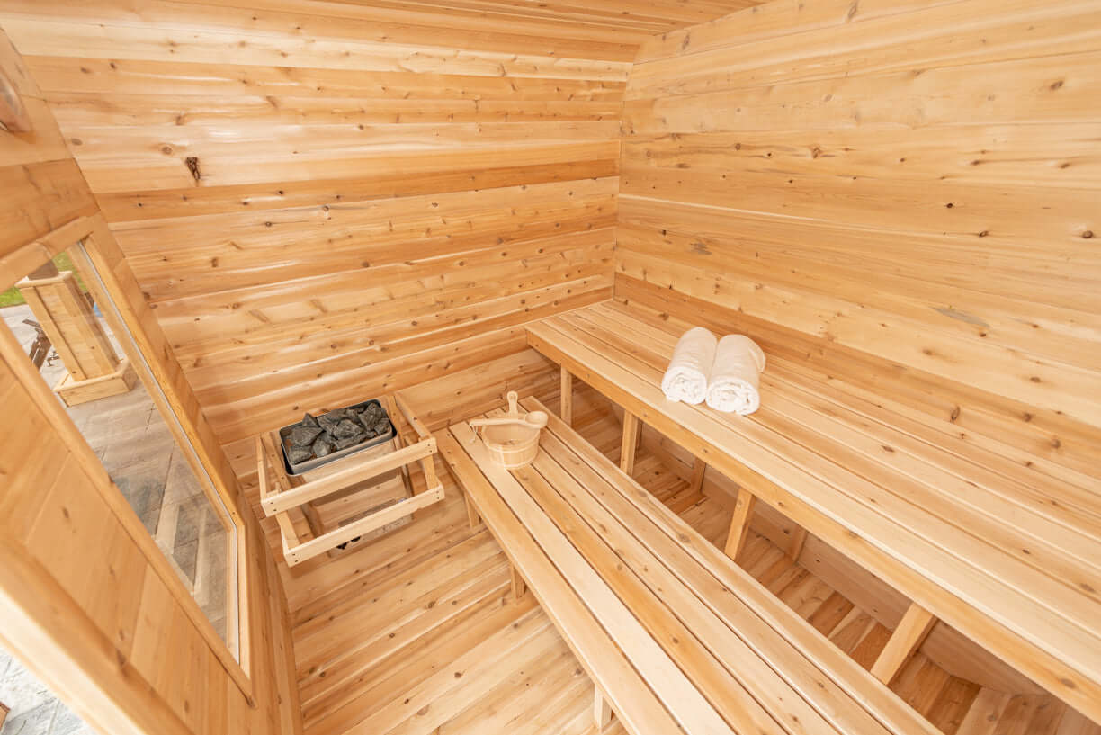 Dundalk CT Luna 4 Person Cube Sauna