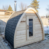 Dundalk CT Mini POD 4 Person Outdoor Sauna CTC77MW