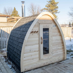 Dundalk CT Mini POD 4 Person Outdoor Sauna CTC77MW