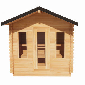Dundalk CT Palmer 6-Person Cabin Outdoor Sauna CTC68