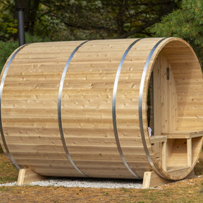 Dundalk CT Serenity MP 4 Person Barrel Sauna CTC2245MP