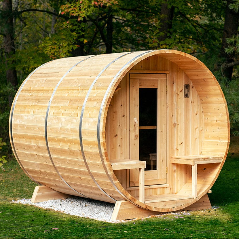 Dundalk CT Serenity MP 4 Person Barrel Sauna CTC2245MP