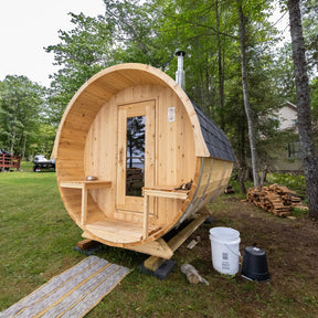Dundalk CT Serenity MP 4 Person Barrel Sauna CTC2245MP