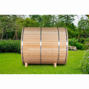 Dundalk CT Serenity MP 4 Person Barrel Sauna CTC2245MP