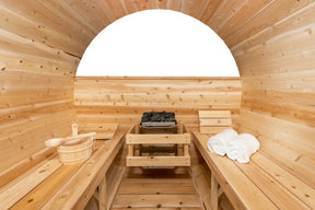 Dundalk CT Serenity MP 4 Person Barrel Sauna CTC2245MP
