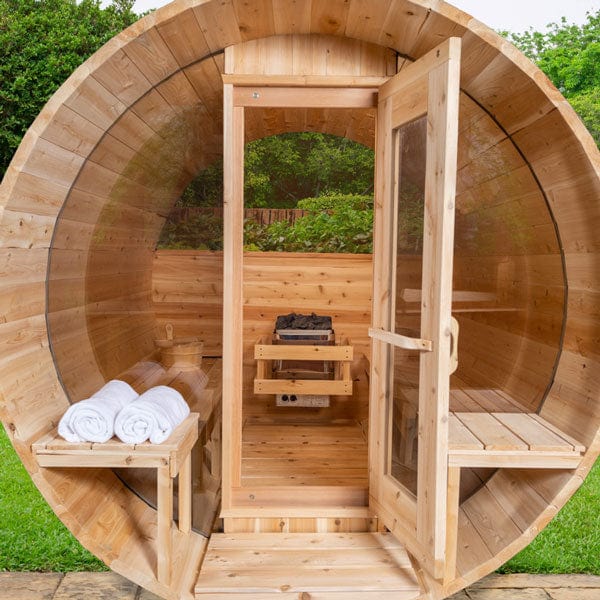Dundalk CT Serenity MP 4 Person Barrel Sauna CTC2245MP