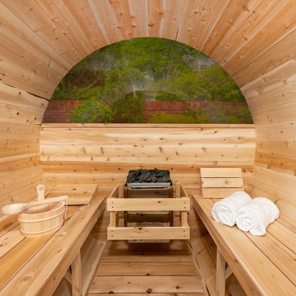 Dundalk CT Serenity MP 4 Person Barrel Sauna CTC2245MP
