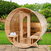 Dundalk CT Serenity MP 4 Person Barrel Sauna CTC2245MP
