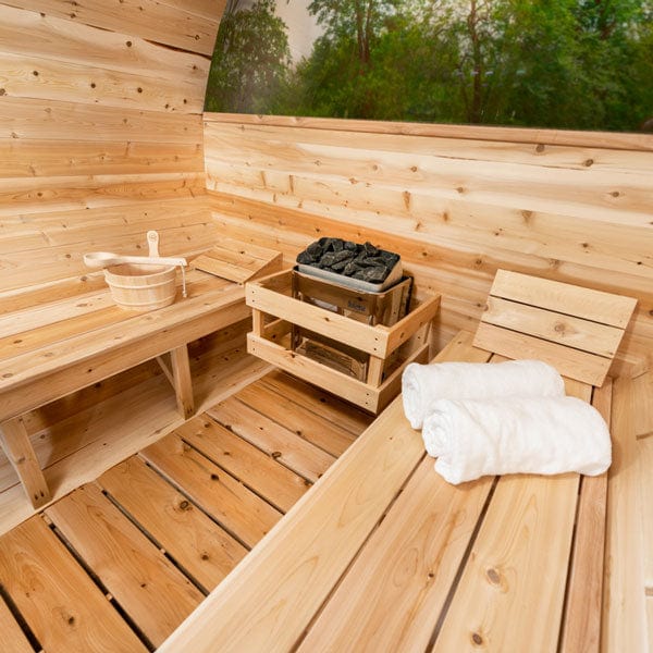 Dundalk CT Serenity MP 4 Person Barrel Sauna CTC2245MP