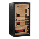 Dynamic Santorini 1-2 Person Full Spectrum Near Zero EMF FAR Infrared Sauna  DYN-6009-03 FS