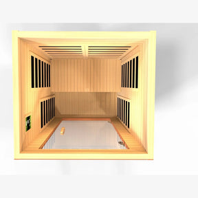 Dynamic Avila Elite 1-2-person Ultra Low EMF FAR Infrared Sauna - DYN-6103-01 Elite