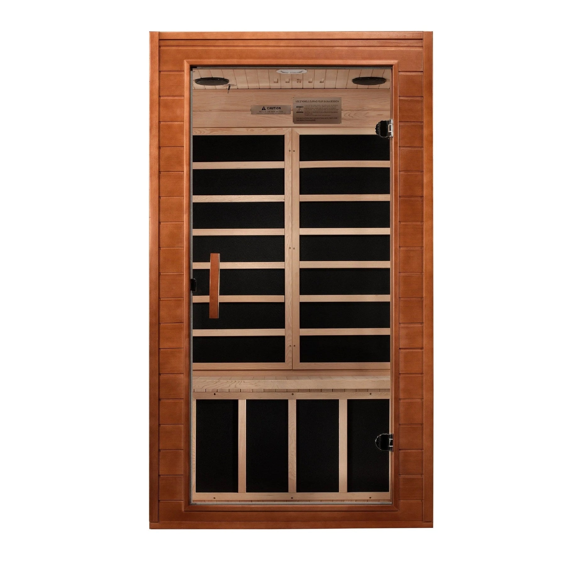 Dynamic Avila Elite 1-2-person Ultra Low EMF FAR Infrared Sauna - DYN-6103-01 Elite