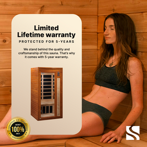 Dynamic Venice Elite 2-person Ultra Low EMF FAR Infrared Sauna - DYN-6210-01 Elite