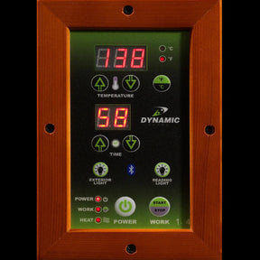 Dynamic Barcelona Elite 1-2-person Ultra Low EMF FAR Infrared Sauna - DYN-6106-01 Elite