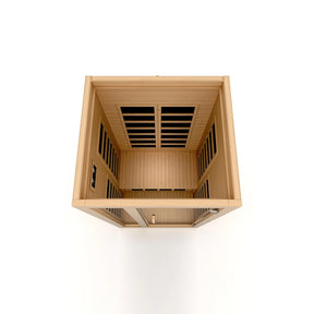 Dynamic "Gracia" 1-2-person Low EMF FAR Infrared Sauna DYN-6119-01