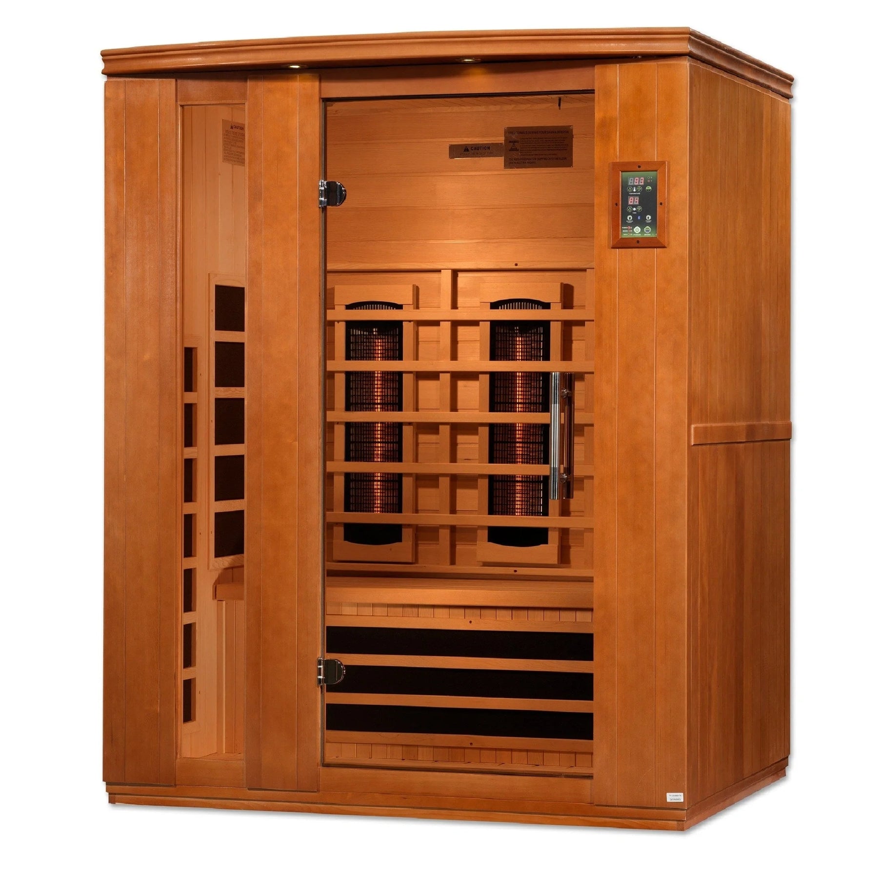 Dynamic "Lugano" 3-Person Full Spectrum  Near Zero EMF FAR Infrared Sauna DYN-6336-03 FS