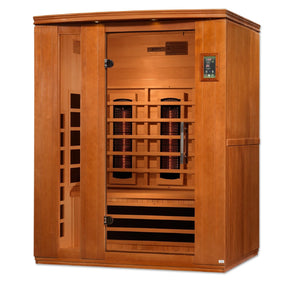 Dynamic "Lugano" 3-Person Full Spectrum  Near Zero EMF FAR Infrared Sauna DYN-6336-03 FS