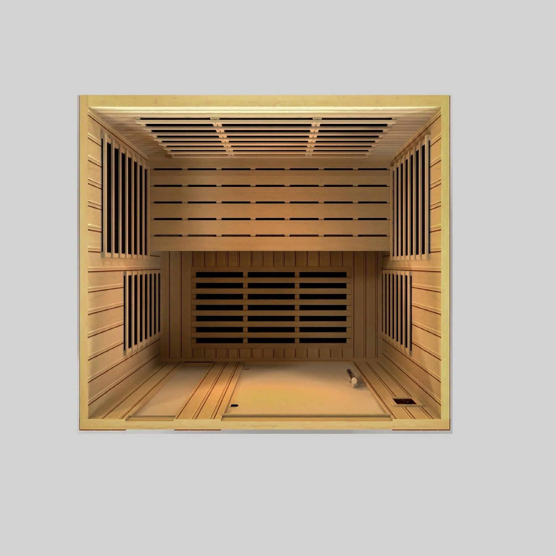 Dynamic Lugano 3-person Ultra Low EMF FAR Infrared Sauna - DYN-6336-02 Elite