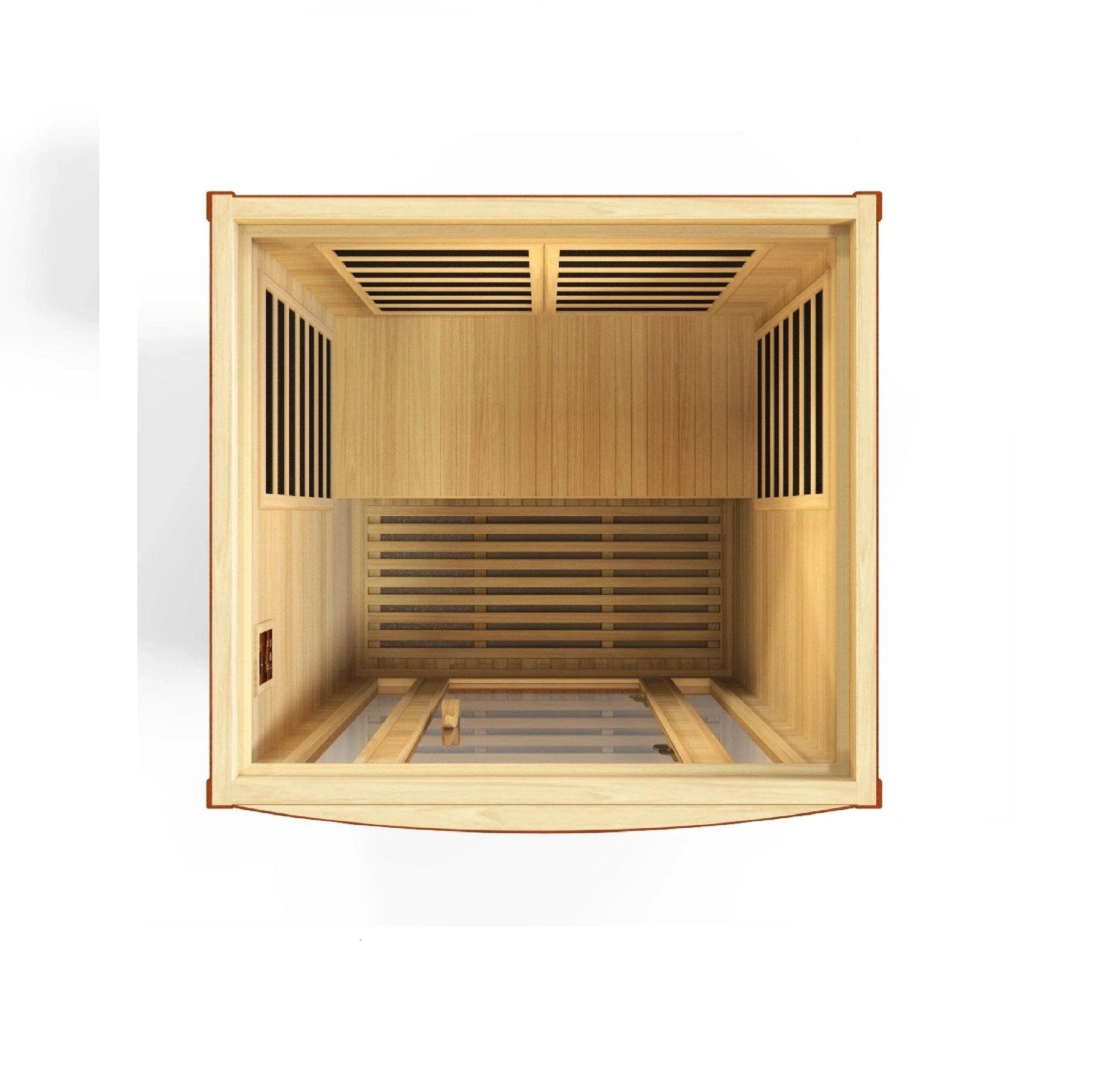 Dynamic "San Marino" 2-person Low EMF FAR Infrared Sauna DYN-6206-01