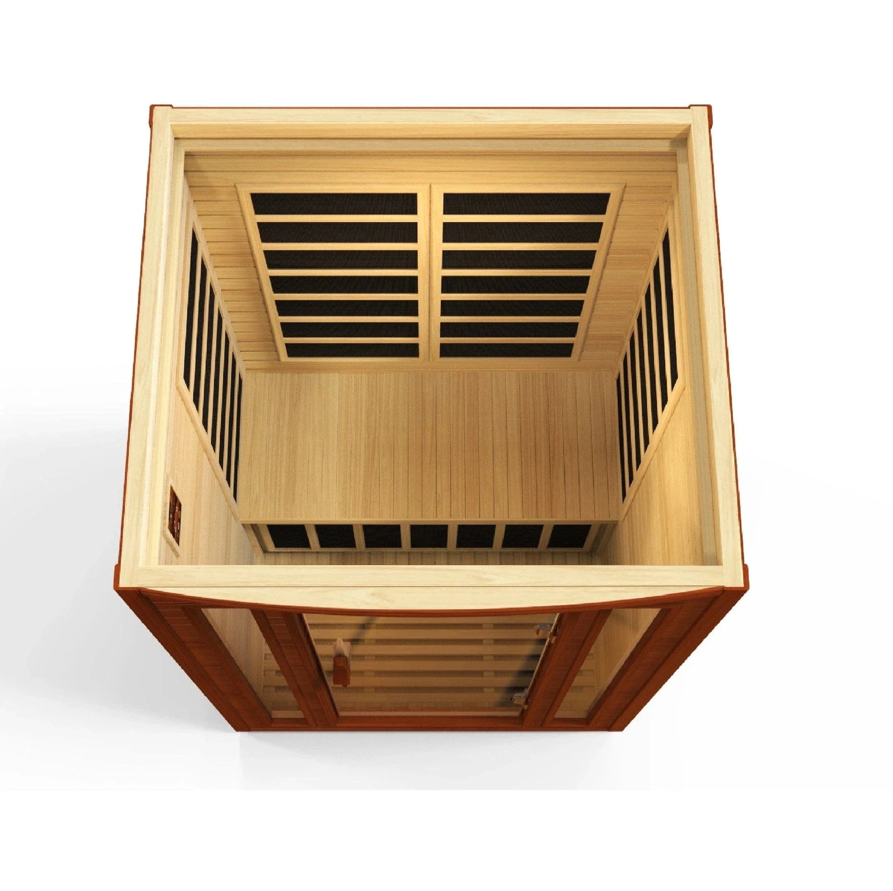 Dynamic "San Marino" 2-person Low EMF FAR Infrared Sauna DYN-6206-01