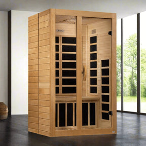 Dynamic "Santiago" 2-person Low EMF FAR Infrared Sauna DYN-6209-01
