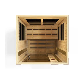 Dynamic "Vittoria" 2-person Low EMF FAR Infrared Sauna - DYN-6220-01