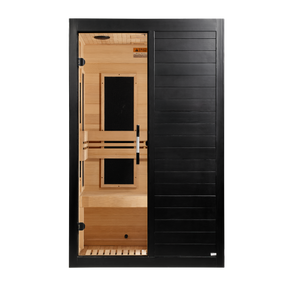 New 2026 Model Dynamic “Lucca” 2 Person Low EMF FAR Infrared Sauna DYN-6215-05