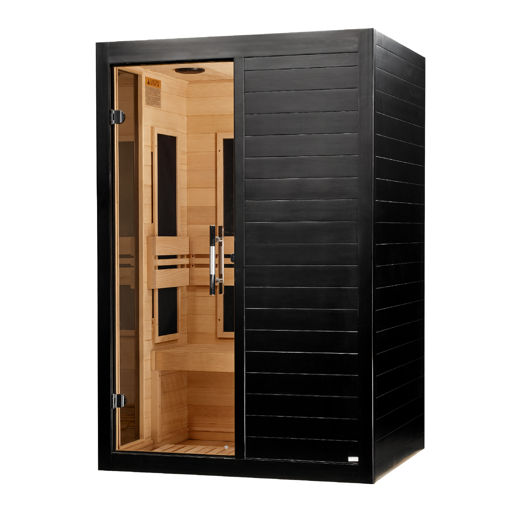 New 2026 Model Dynamic “Lucca” 2 Person Low EMF FAR Infrared Sauna DYN-6215-05