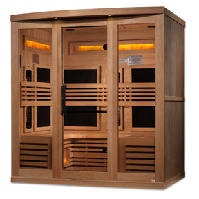 Golden Designs 6-Person Reserve Edition GDI-8260-01 Full Spectrum with Himalayan Salt Bar