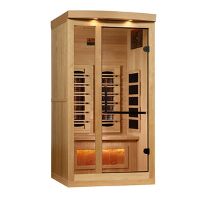 Golden Designs 1-2-Person 2025 Reserve Edition GDI-8010-03 Full Spectrum with Himalayan Salt Bar