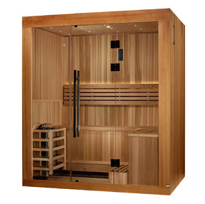 Golden Designs 2025 Copenhagen Edition 3 Person Traditional Sauna GDI-7389-02