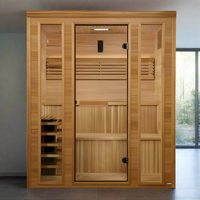 Golden Designs 2025 "Engelberg Edition" 6 Person Traditional Steam Sauna (GDI-7060-01)