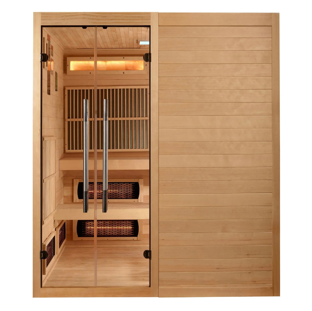 Golden Designs 2025 Toledo GDI-8360-01 6 Person Hybrid Indoor Sauna.
