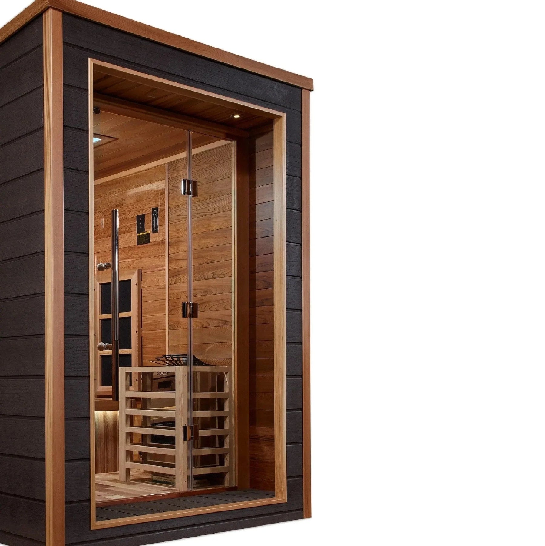 Golden Designs Karlstad 6 Person Hybrid Outdoor Sauna GDI-8226-01