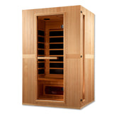 Maxxus 2-Person "Serenity"  Dual Tech Low EMF FAR Infrared Sauna Canadian Hemlock MX-LS2-01